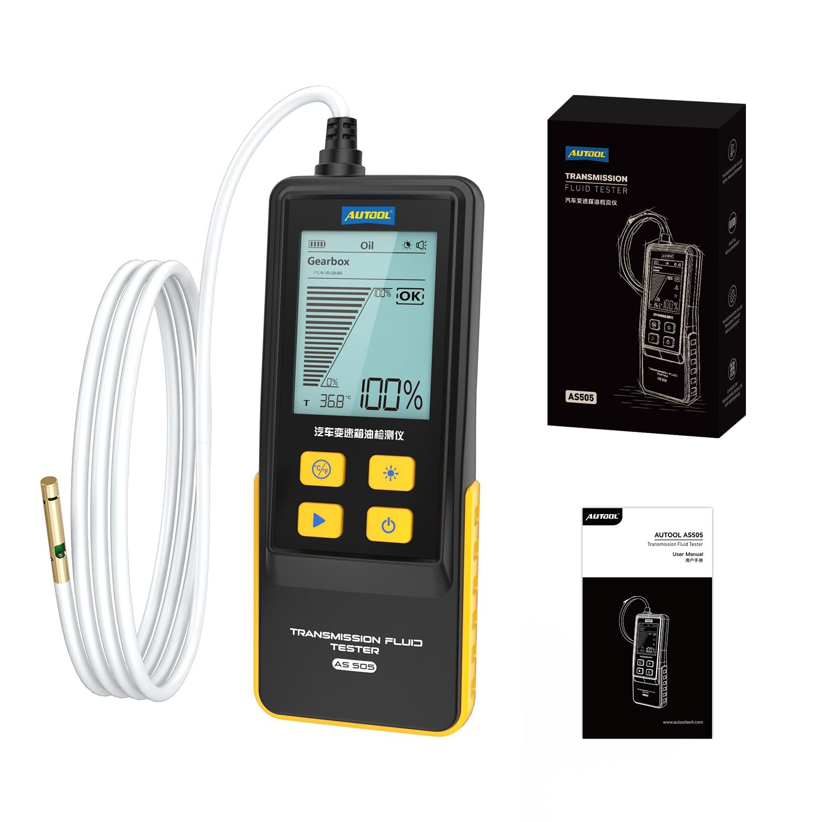 Mua AUTOOL Transmission Fluid Tester, Automotive Transmission Fluid Transparency Detector