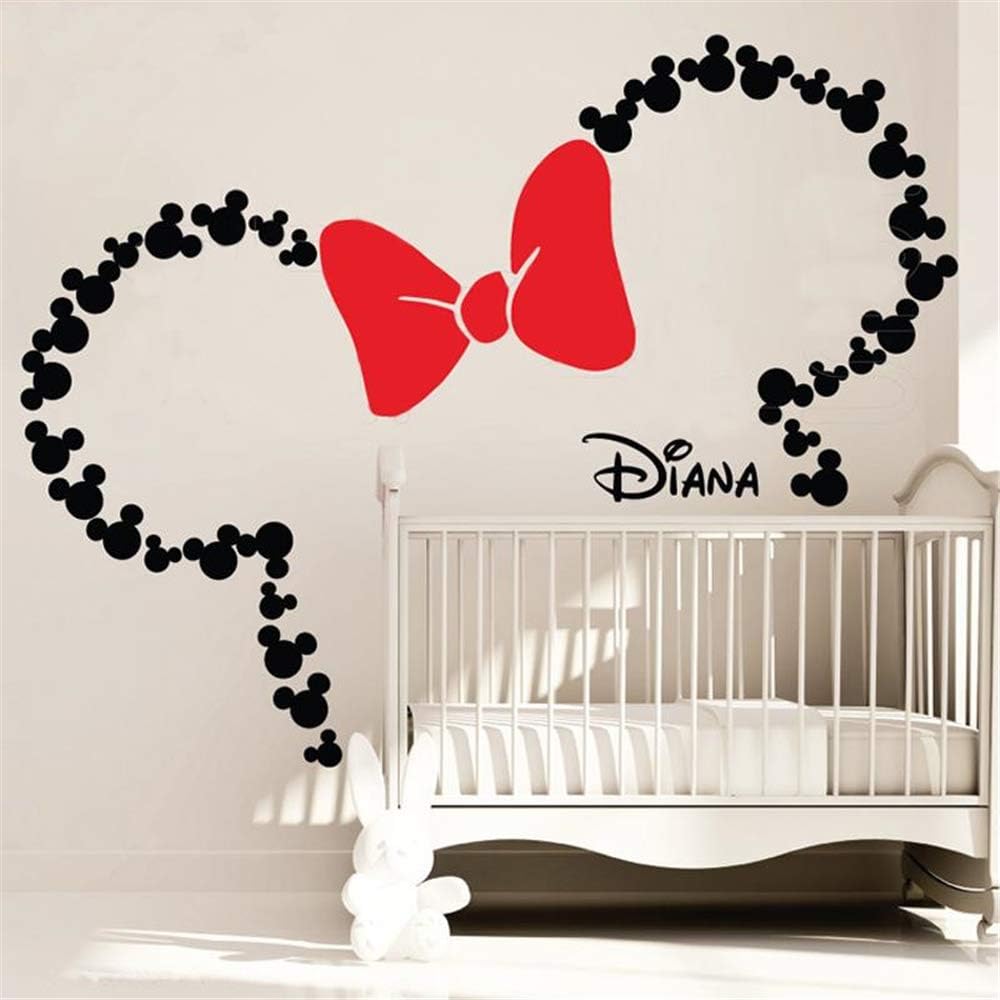 Wandtattoo Kinderzimmer Wandtattoo Schlafzimmer Mickey Minnie Mouse Wall Art Decal Aufkleber