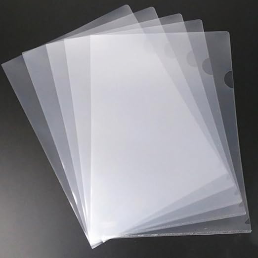 20 Pack Clear Document Folder Copy Safe Project Pocket US