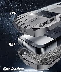 Zinc Alloy Key fob Cover, Key Case Compatible for