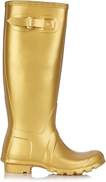 gold hunter wellies