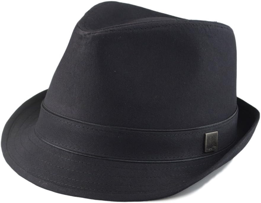 Big Size Mens Plain Classic Fedora Trilby Soft Hat Hat XL(60cm), XXL(62cm) 2Colors