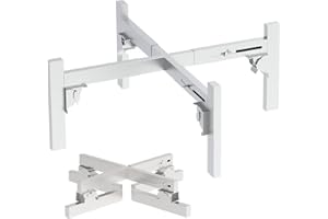 CANDANA Firepit Stand, Adjustable Fire Pit Stand for Solo Stove Ranger Bonfire Yukon Accessories Foldable Firepit from 15 to 27 inch Stainless Steel Outdoor Camping Fireplace Tools