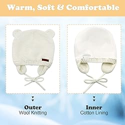 Baby Toddler Winter Beanie Warm Boys Girls Earflap