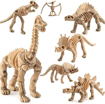 Stobok Scheletro Di Dinosauro Fossile Scheletro Ossa 24 Pezzi Amazon It Giochi E Giocattoli