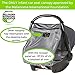 Universal Baby Car Seat Sun & Sleep Cover | Deluxe Unisex Air-Permeable Mesh Baby Car Seat Canopy | Blocks 97.5% of UV | Don't Touch Baby Sign Included