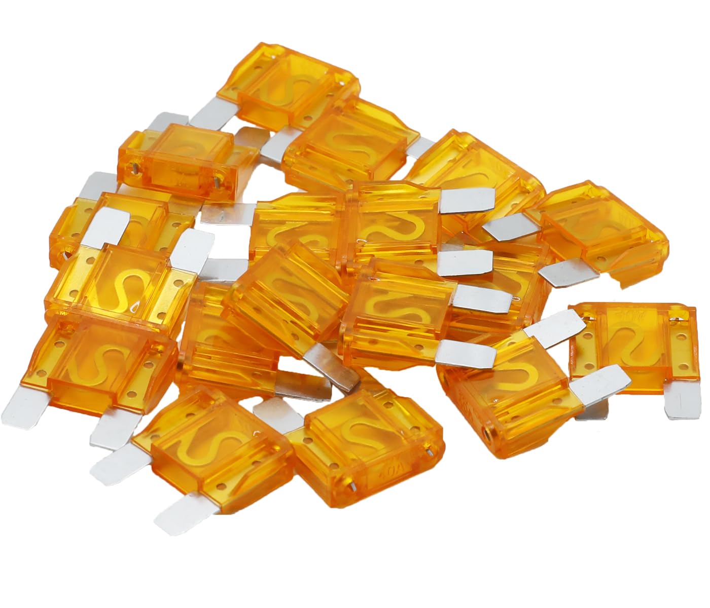 Photo 1 of 18Pcs 40A Maxi Fuses, 40AMP 32V Automotive Blade Maxi Fuse for Auto, Car, Rv, Boat, Truck (40A Maxi Fuse)