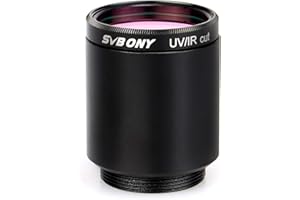 SVBONY 1.25 inches UV IR Cut Filter Telescope Optics Infra Red Filter CCD Camera with C Mount to 1.25 inches Video Camera Bar