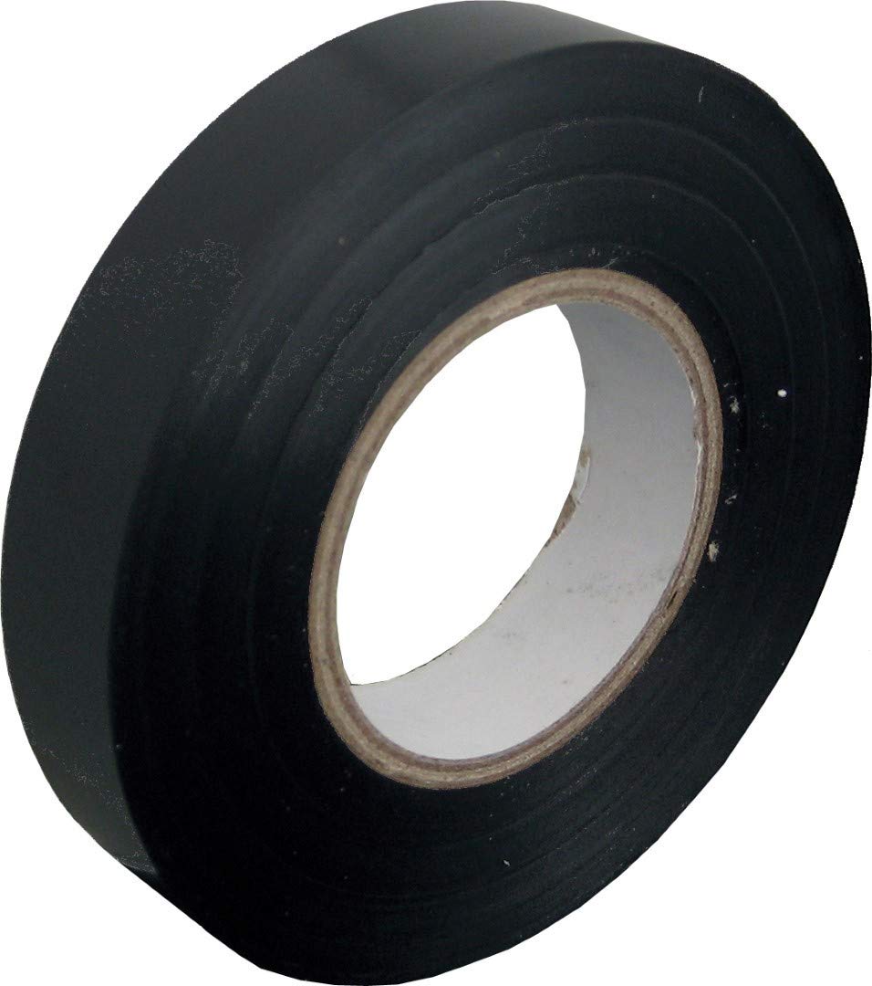 Electraline 62379 Insulation Tape 25 M, Diameter 25 mm, Black