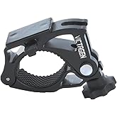 Replacement Bike Mount for Bike Light, Bike Lights Aluminum Mount, Universal Bike Headlight Bracket, Bicycle Light Holder, Easy to Install Without Tools, for 22-33 Handlebar (1 Pack)