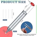 FITTG 2 Pcs Solder Sucker Desoldering Pump Aluminum Heat Resistant No-Clog view 6