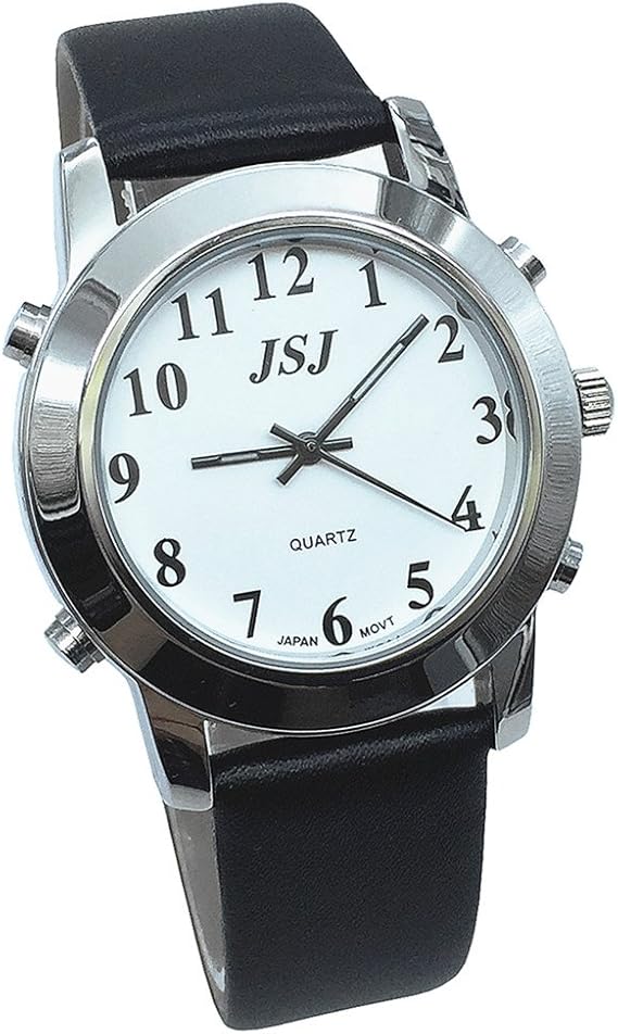 English Talking Watch for Blind People or Visually Impaired People or The Elderly with Alarm of English Talking Watch for Blind People or Visually Impaired People or The Elderly with Alarm of