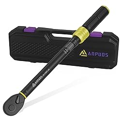 ANPUDS 1/2-Inch Drive Click Torque Wrench, 10-170