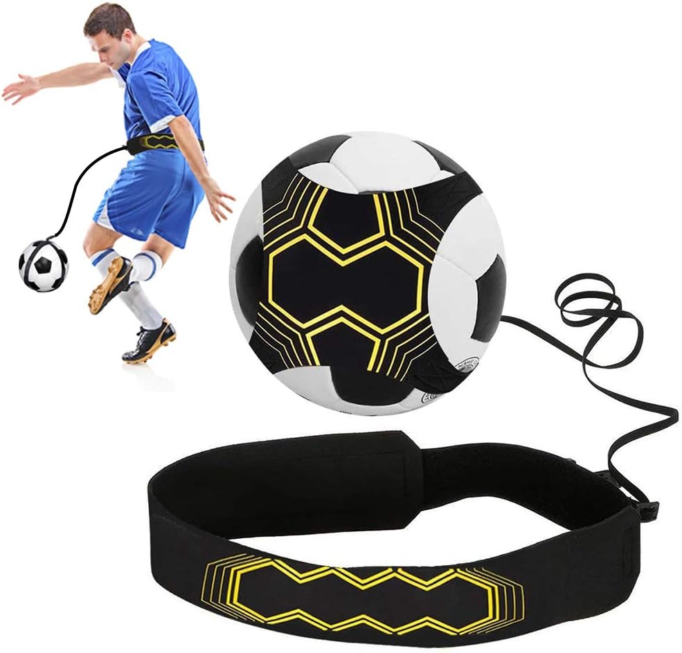 Shuibian Solo Football Kick Trainer Football Bungee Practice Aid