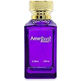 Fine Perfumery Amethyst Oud - Long Lasting Perfume for Women - Oud Cologne for Men - Floral Woody Fragrances - Women's Perfume - Mens Cologne - 3.4 oz