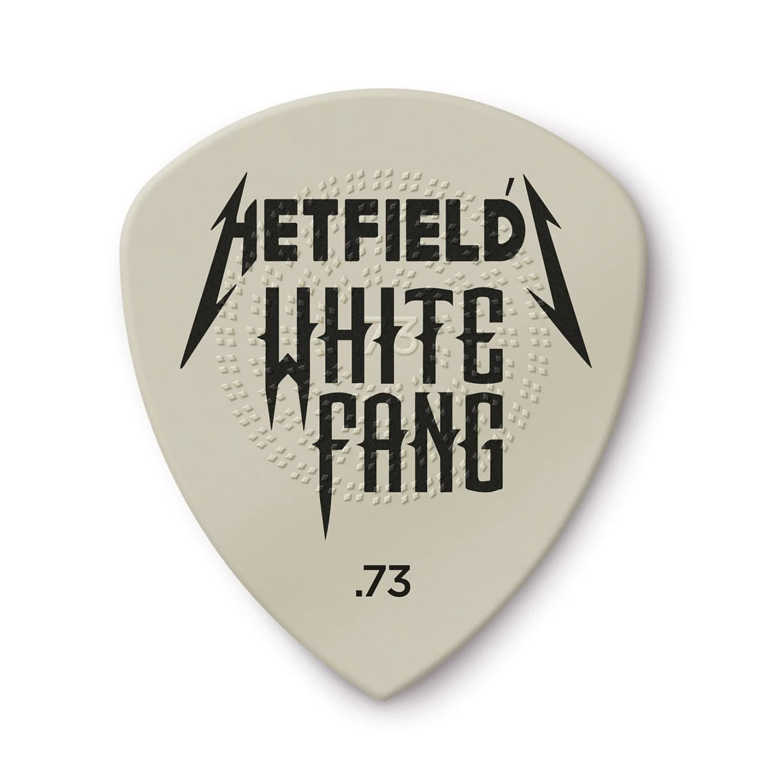 JIM DUNLOP Ultex Hetfield's White Fang 0.73mm Metal Plectrum Box of 6