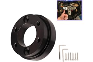 Steering Wheel Adapter Plate for Logitech G27, G29, G920 70mm PCD, Compatible with 13/14 Inch Steering Wheel