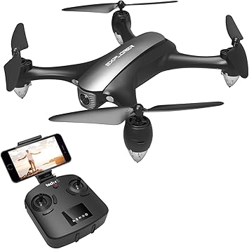 techrc rc quadcopter with camera