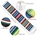 Hokic Mexican Table Runner Fringe Cotton Handwoven Mexican Serape Blanket Table Runner Mexican Fiesta Party Supplies Day of The Dead Party Decorations 14 x 84 Inch
