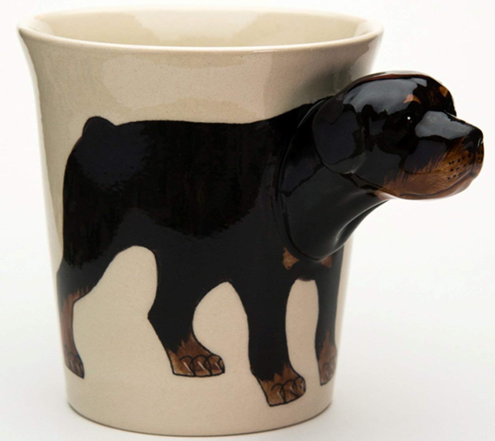 b2see 3D Ceramic Mug Cup With Themed Picture Rottweiler — image 1
