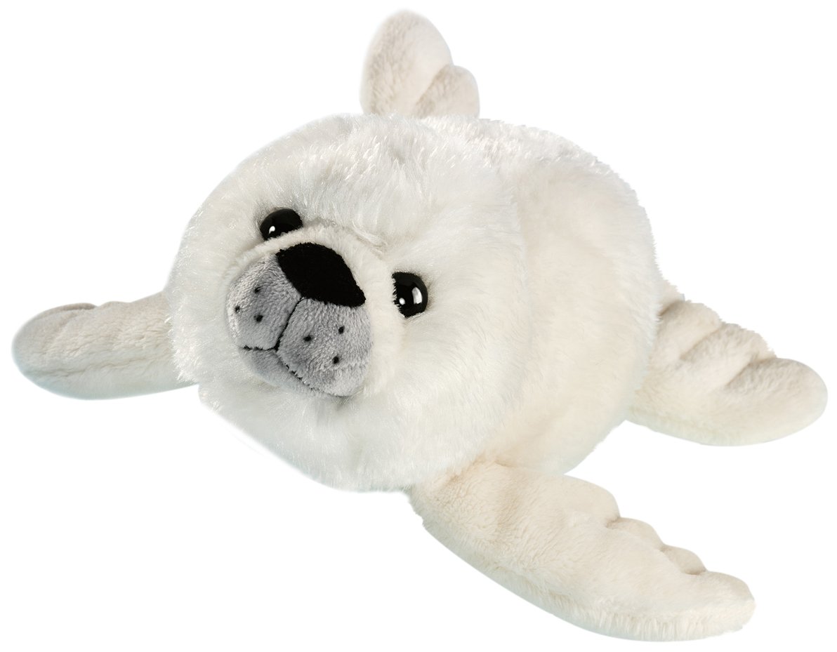 Schaffer Roberta Seal Cuddle Toy, 31 cm, White