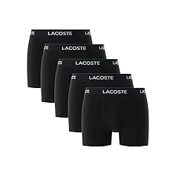 Lacoste Mens Cotton Stretch Essentials Boxer