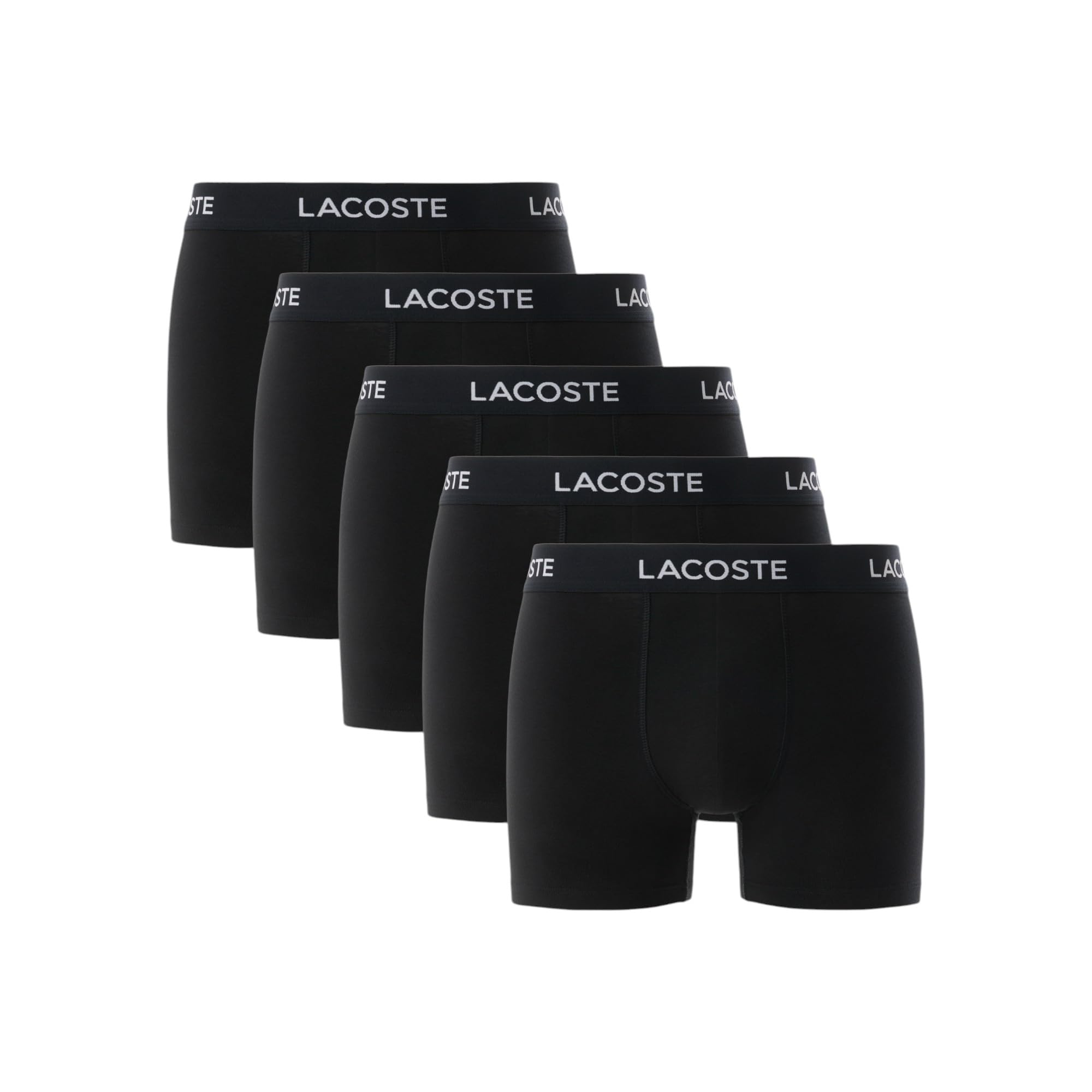 Lacoste Mens Cotton Stretch Essentials Boxer