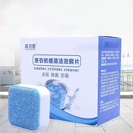 Washing Machine Cleaning Agent Roller Automatic Washing Machine Slot Cleaner Effervescent Tablets Sterilization Descaling Agent Amazon Co Uk Kitchen Home