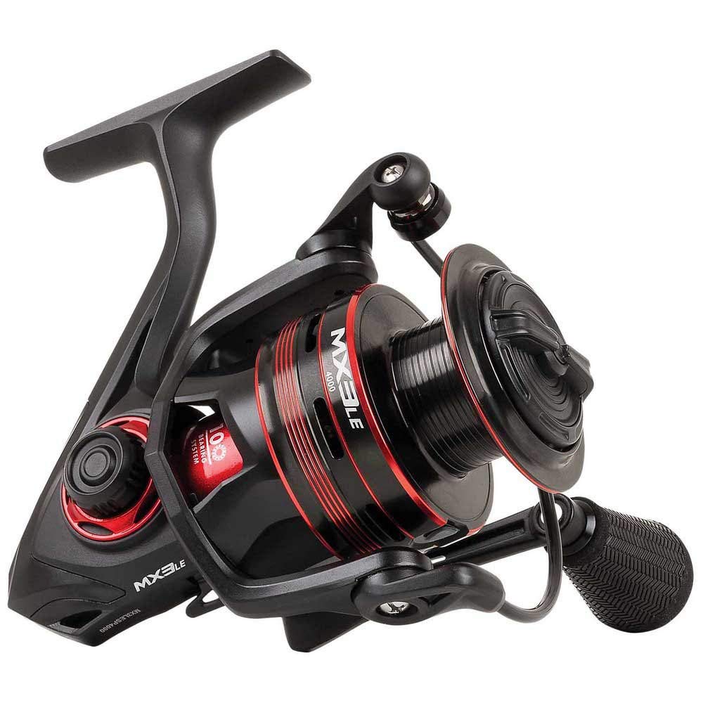 Mitchell MX3LE Fishing Reel, Spinning Reels, All round fishing, Unisex, Black, 2000, Front Drag