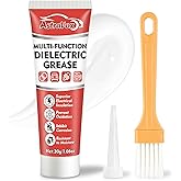 AstraVox Silicone Dielectric Grease for Electrical Connectors Automotive | Spark Plug Grease with Brush, Ideal for O Rings, Marine, and Household Use, Insulate &amp; Waterproof &amp; Heat-resistant 1oz (1pcs)