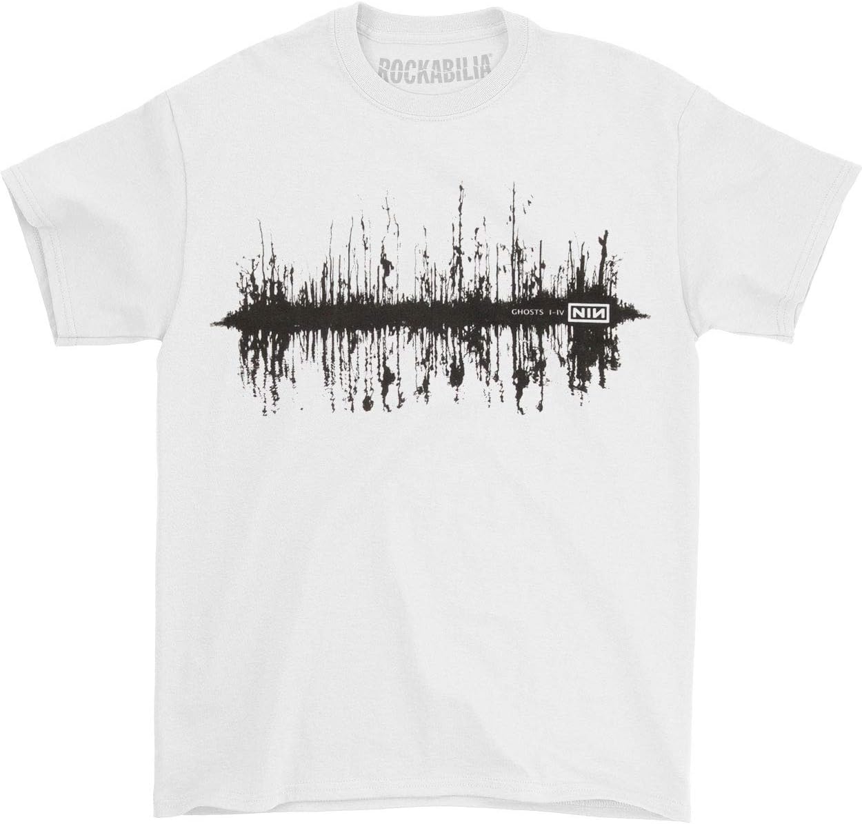 Nine Inch Nails Men's Ghost Trees T-Shirt White
