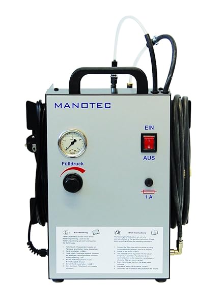 MANOTEC Bremsenentlüftungsgerät Bremsen Entlüftungsgerät Bremsenentlüfter Alpha 5 Satz