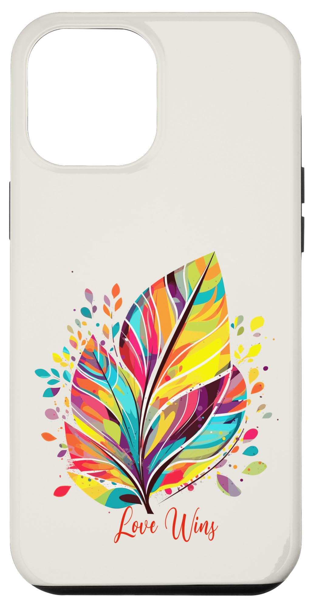 iPhone 14 Pro Max Love Wins Pride Tree Case