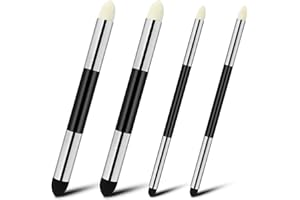 NUFIWRA 4Pcs Sketch Blending Sponge Pens, Double Headed, Washable and Reusable Blending Stump Drawing Art Blenders for Artists, Ideal for Highlighting, Shadowing, Detailing, and Correcting Drawings