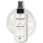 Setting Spray for Makeup, Long Lasting Fixing Spray Waterproof Transfer Resistant, Lightweight Hydrating Setting Mist with Shimmer Dewy Finish, Face Body Primer Make Up for All Skin Types, 3.72 Fl Oz