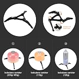 Odoland Camping Saucepans Set 10 Pieces Ultralight Stove Hiking Fishing view 6