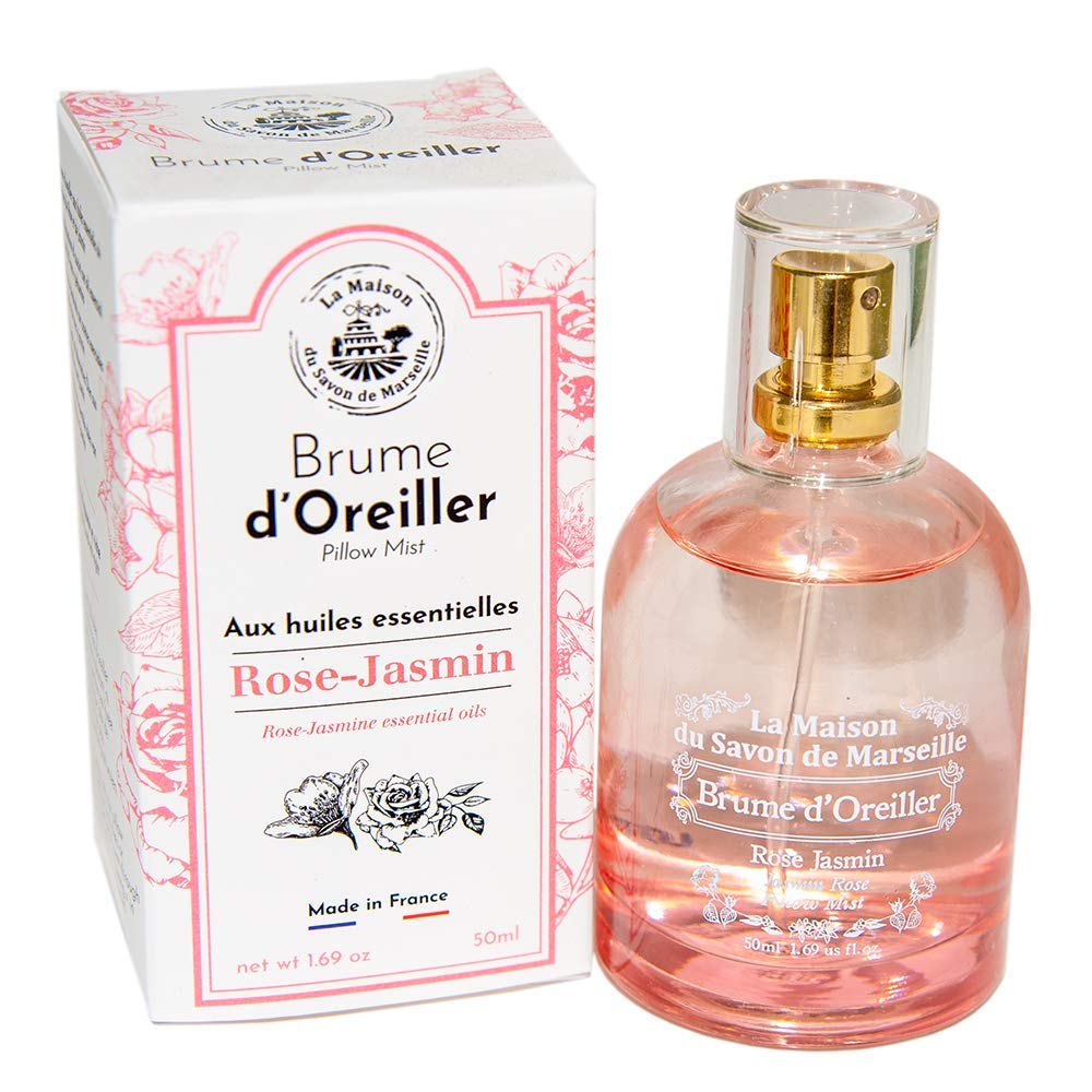 Rose Jasmine Pillow Mist Spray made with Rose Essential Oil 100