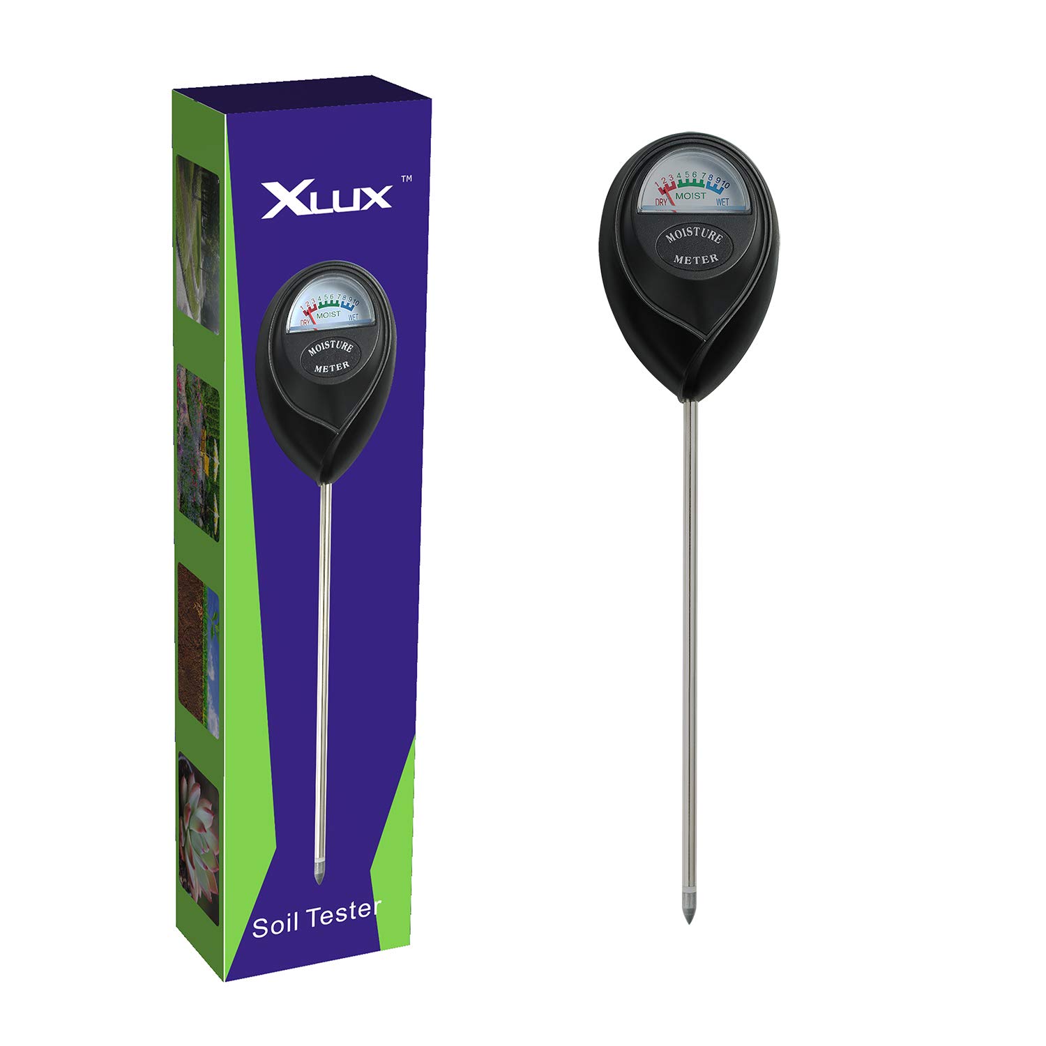 XLUX Plant Water Sensor, Soil Moisture Meter, Soil Hygrometer Tester