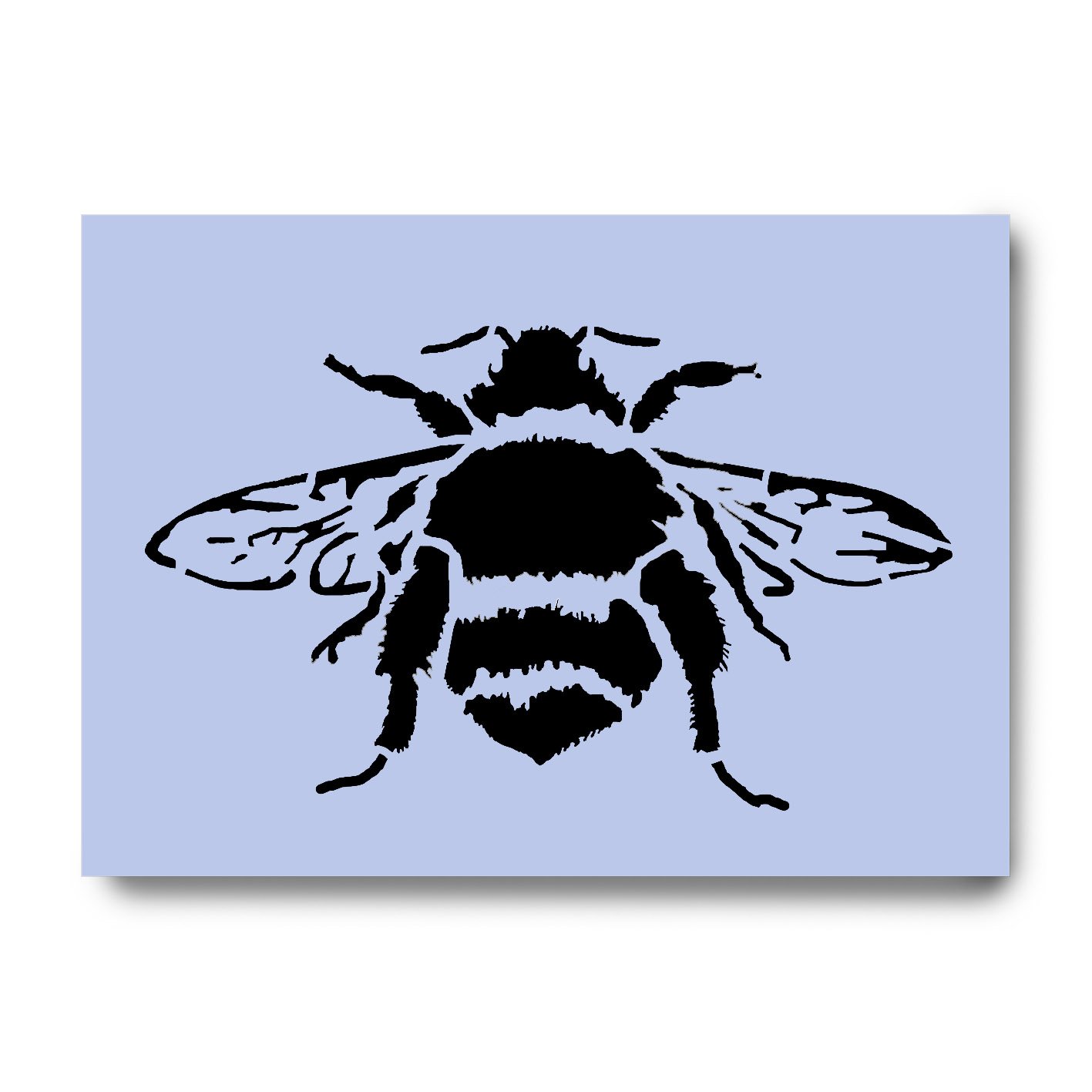 Dovetails Vintage Little Bee Stencil 210 x 148 mm (Image Size 120 x 157 mm)