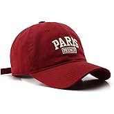 Paris Hat Unisex Baseball Cap Soft Sun Hat Adjustable Trucker Cap