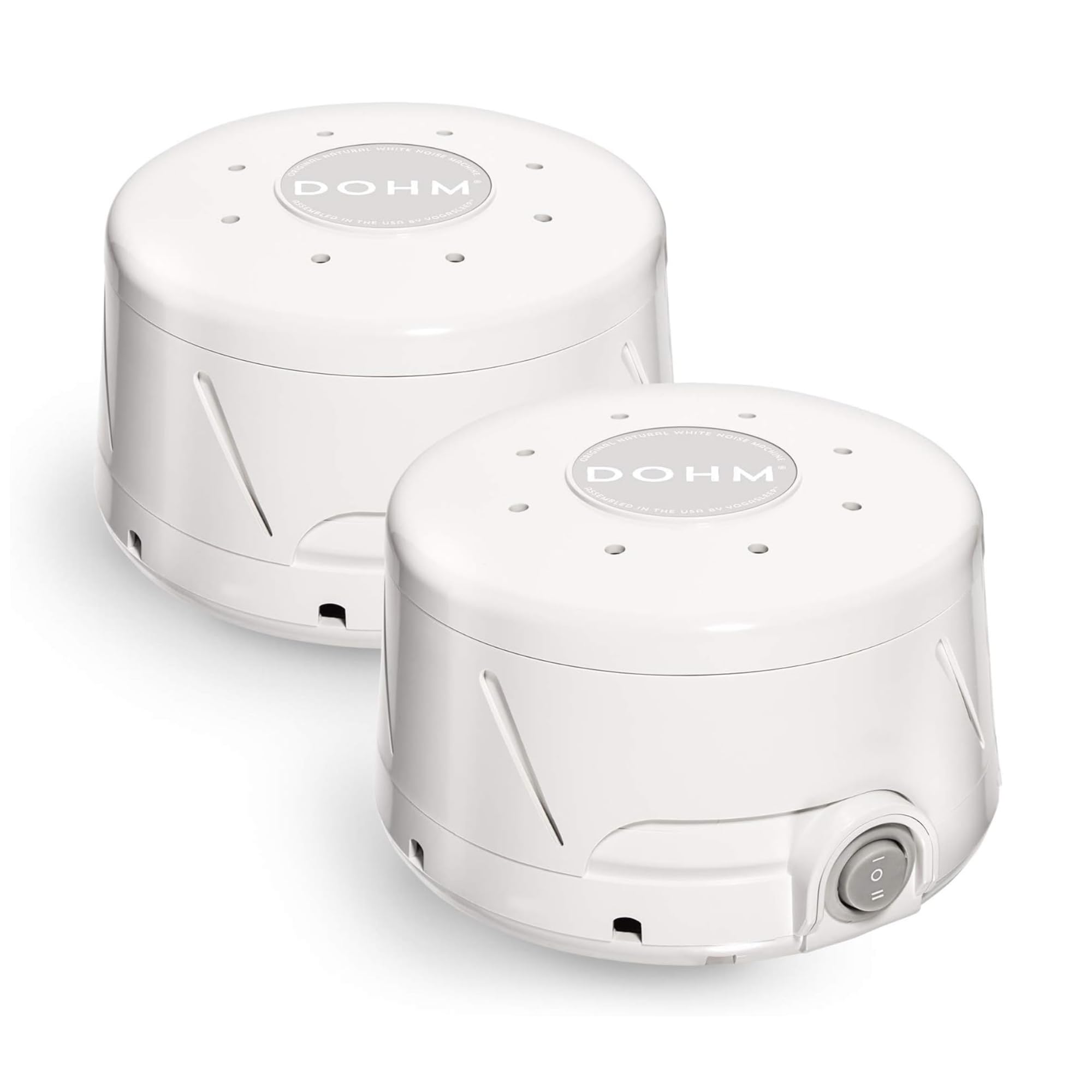 Photo 1 of Yogasleep Dohm Classic (2 Pack) The Original White Noise Sound Machine, Soothing Natural Sounds from a Real Fan, Sleep Therapy for Adults & Baby, Noise Cancelling for Office Privacy & Meditation