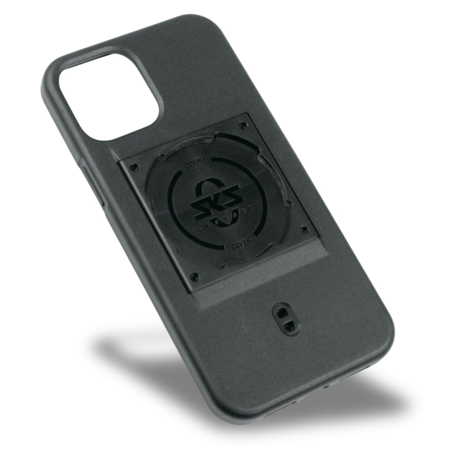 SKS GERMANY COMPIT COVER for iPhone 13 Pro Max Mobile phone cover with fastening device for COMPIT system (pleasant feel, shock-absorbing, with fastening device, made of wear-resistant plastic) Black — image 1