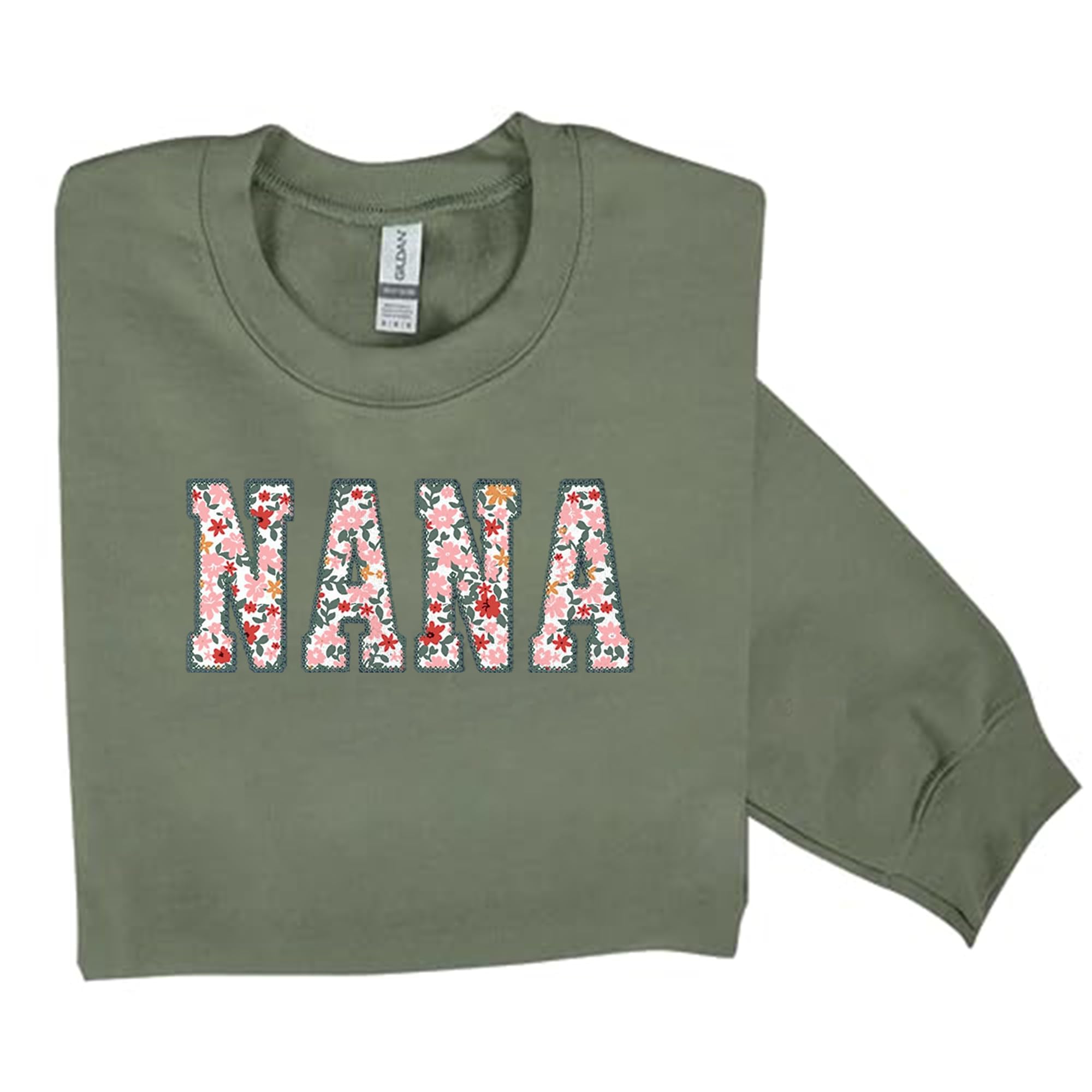 Personalized Embroidered Applique Grandma