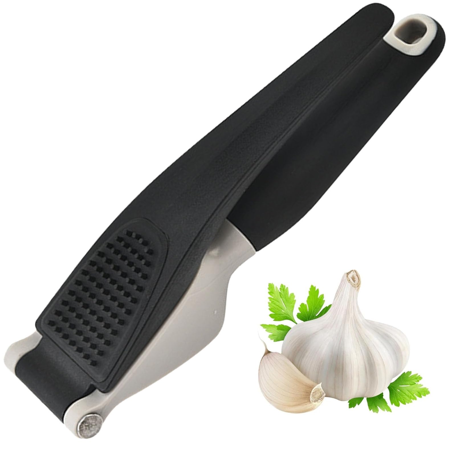 Garlic Press, Garlic Crusher, Garlic Press Crusher, Garlic Presses,Detachable for Easy Cleaning,Garlic Masher and Presser
