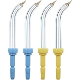 Replacement Periodontal/Pocket Tips Compatible with Waterpik Water Flossers and Other Brand Oral Irrigators (4-Pack)
