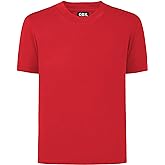 QBK 2T to Youth Neon Shirt Kids UPF 50+ Dry Fit Athletic Short Sleeve Rash Guard T Shirts for Boys Girls Sports Undershirt