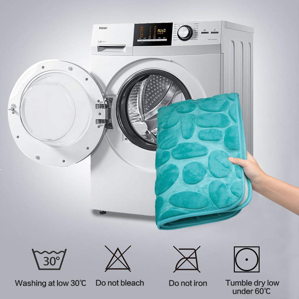 Textiles de baño 50x80 cm AJOXEL Alfombra de Baño Alfombra