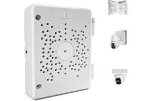 ABS Security Camera Junction Box for PTZ Security Cameras,IP65 Waterproof Mounting Bracket with Cable Management