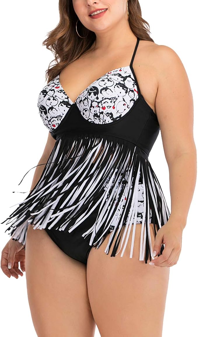 plus size fashion swimwear