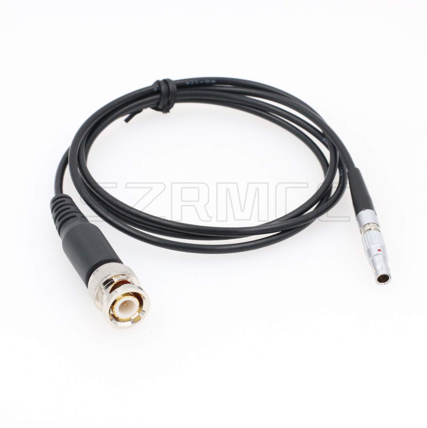 SZRMCC BNC Male to 00B 4 Pin Male SYNC Time Code Input Cable for Red Epic Scarlet DSMC2 Camera (Black Cable)